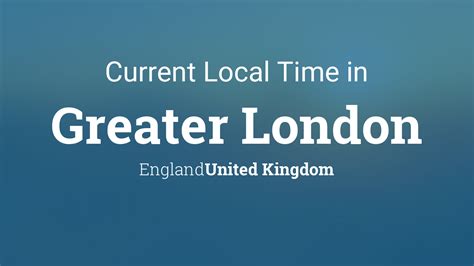 current time in london england